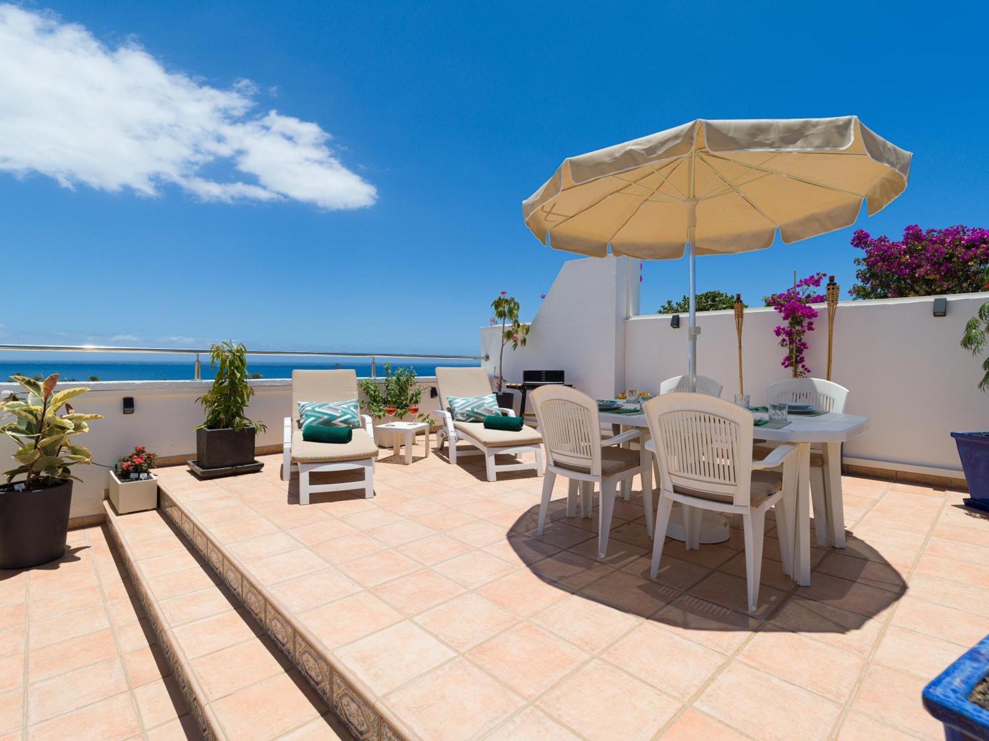 Casa Lex I Ocean & Sunrise Panorama I Steps From Dunes And Beach I Private 50 Sqm Terrace I Pool マスパロマス エクステリア 写真